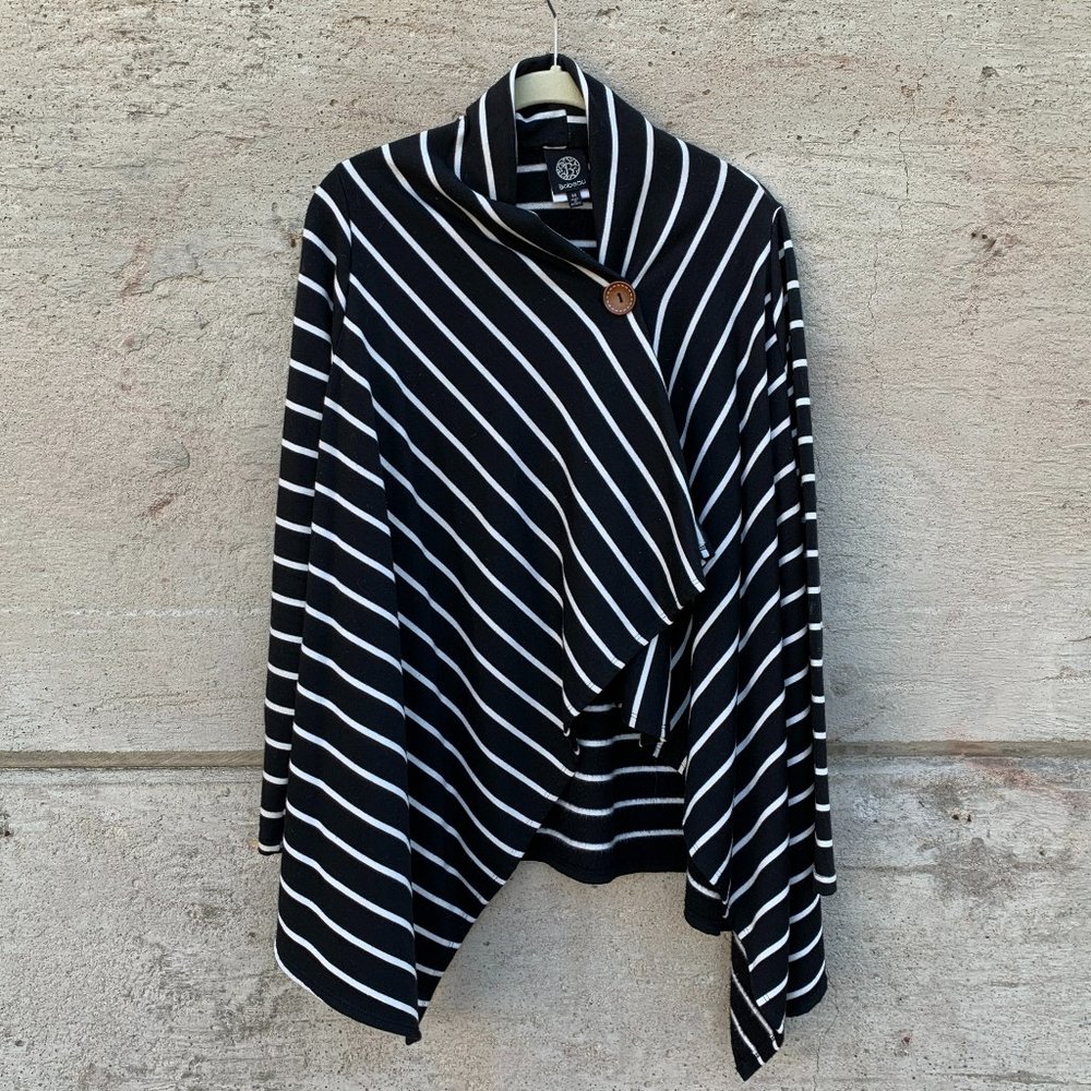 BOBEAU Striped Swing sweater - Size Medium